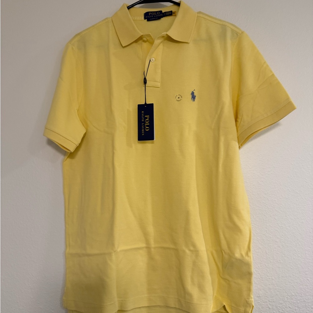 Polo by Ralph Lauren Men's Bright Yellow Polo Shirt